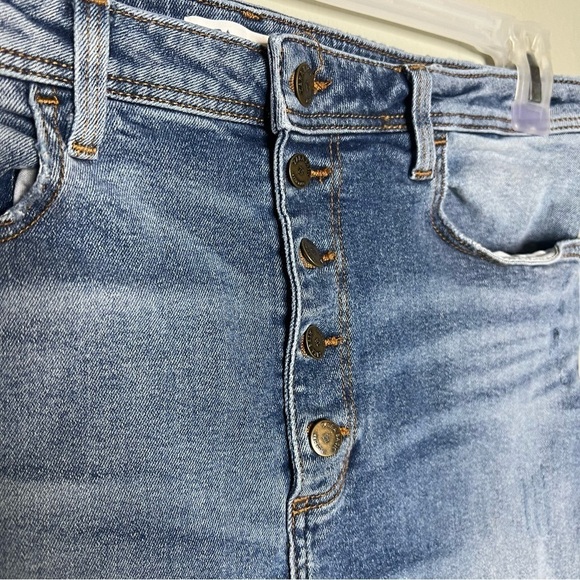 ZARA High Rise Button Fly Jeans - Picture 4 of 7